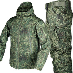 Nomad-Set | Wetterfeste Outdoor-Kombination in Russisches Camouflage