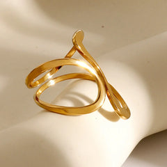 Micara - Luxe Twisters - Ringe in Gold