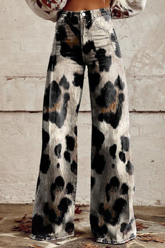 Lara | Handgefertigte Vintage-Hose mit schicker Druckdesign in Stil 1
