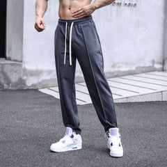 Salvio | Elegante Jogginghose in Dunkelgrau