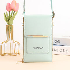 Johanna | Damen Umhängetasche praktisch modern in Light Green