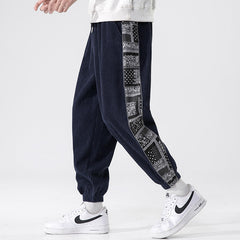 Yuya | Cordhose in Marineblau