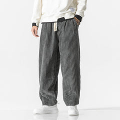 Masaaki | Einzigartige Cordhose in Grau