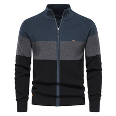 Markus | Herren Strickjacke in Türkisgrün