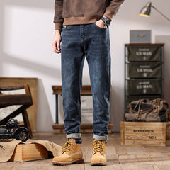 Avery | Slim Fit Stretch-Jeans in Blau