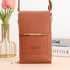 Johanna | Damen Umhängetasche praktisch modern in Brown