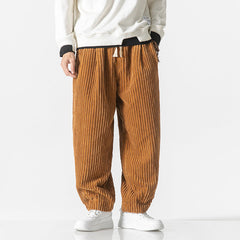 Masaaki | Einzigartige Cordhose in Kamel