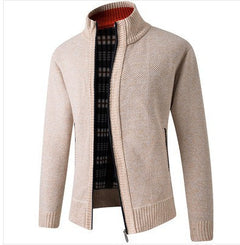 Lennart | Lässiger Strick-Cardigan in Beige