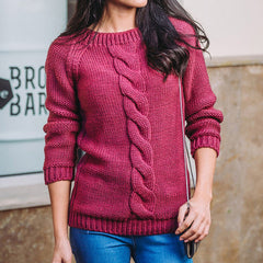 SEIL | ELEGANTER STRICKSTIL in Rosa