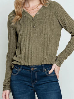 LÄSSIGER PULLOVER | EINFACHER STIL in Grün