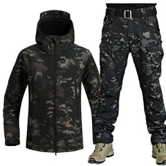 Nomad-Set | Wetterfeste Outdoor-Kombination in Nacht Tarnmuster