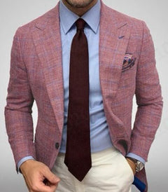 Clifford - Eleganter Herrenblazer in Rot