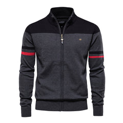 Rafael | Modische Strickjacke in Schwarz