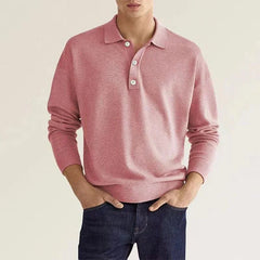 Bernardo | Klassisches Polohemd in Rosa