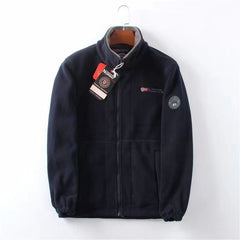 Milan | Kuschelige Winterjacke in Marineblau