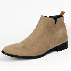 Giuliano | Chelsea Boots in Creme