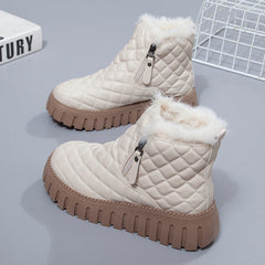 Sabine | Winterstiefel in Beige