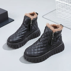 Sabine | Winterstiefel in Zwart