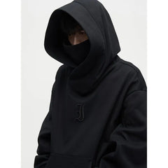 Herren Oversize Hoodie | Warme in Schwarz