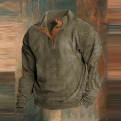 Baldur® | Pullover Mit Hohem Kragen in Grün