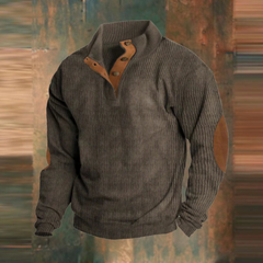 Baldur® | Pullover Mit Hohem Kragen in Braun