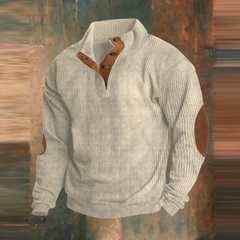 Baldur® | Pullover Mit Hohem Kragen in Beige