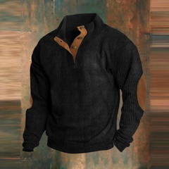 Baldur® | Pullover Mit Hohem Kragen in Schwarz