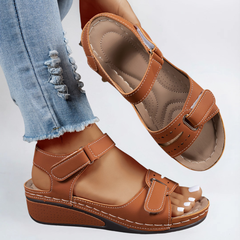 Margot | Orthopädische Komfort-Flex Sandale für Damen in Braun