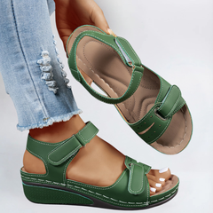 Margot | Orthopädische Komfort-Flex Sandale für Damen in Grün