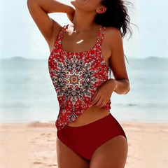Terry® | Elegantes und bequemes Bikini-Set für jeden Anlass in Rot