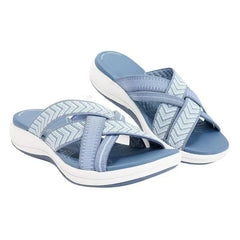 Natalia® | Orthopädische Sandalen für mehr Komfort und Halt in Blau