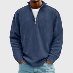 Felix | Stylisher Pullover Herren elegant & lässig in Marineblau