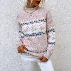 ANDIE | Warmer Herbstpullover mit angenehmem Tragegefühl in Helles Rosa