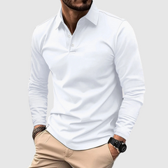 Tyronyx - Atmungsaktives Poloshirt in Weiß