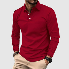 Tyronyx - Atmungsaktives Poloshirt in Rot