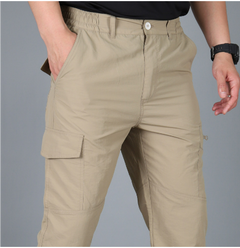 Jefferson - Cargo-Hose - Robuste Konstruktion in Khaki