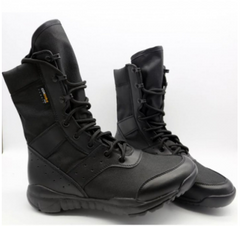 Adan - Wanderstiefel bis zur Wade - Rutschfest und Atmungsaktiv in Schwarzes Mesh