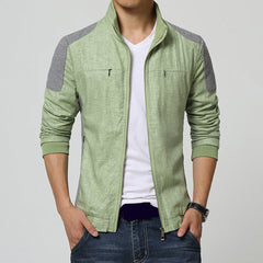 Jake | Leichte Sommerjacke für Herren in Armeegrün