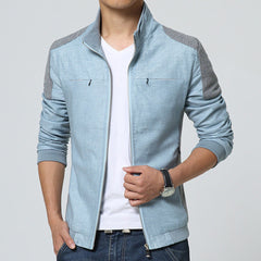 Jake | Leichte Sommerjacke für Herren in Blau