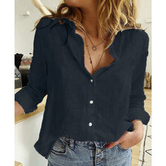Ramona - Eine stylishe Bluse in Schwarz