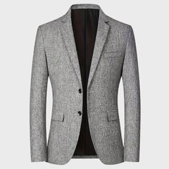Dustin - Stilvoller Blazer für Herren in Grau