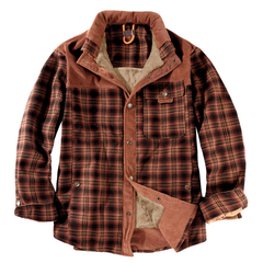 Rosario | Bequeme und elegante Jacke in Roter Kaffee