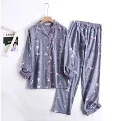 Roxana - Bequemes Damen Pyjama-Set mit lebendigen Mustern in Cartoon-Druck