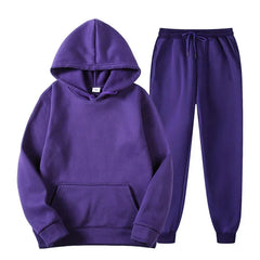 Erik | Sportiver Herren-Track­suit in Lila