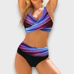 Riva – Bikini mit formendem Effekt in Lila