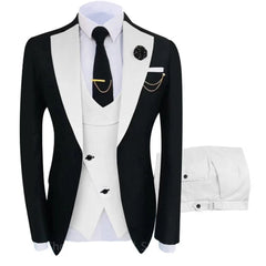 Herren Slim Fit Hochzeitsgast Anzug | Formelle in Weiß