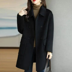 ANTONIA™  | TRENCHCOAT MIT KNÖPFEN in Schwarz