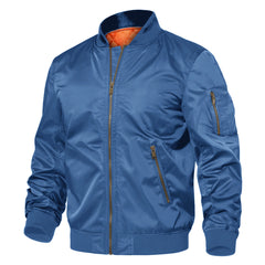 ALLANE- Elegante warme Jacke in Blau