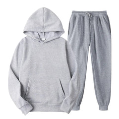 Erik | Sportiver Herren-Track­suit in Hellgrau