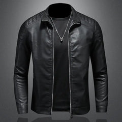 Zacharias® | Premium Lederjacke in Schwarz